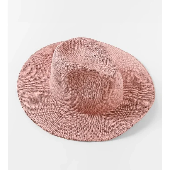 Zara | Accessories | Sale Zara Solid Color Woven Hat Sale  display picture 3
